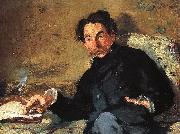 Edouard Manet Portrait of Stephane Mallarme oil painting on canvas